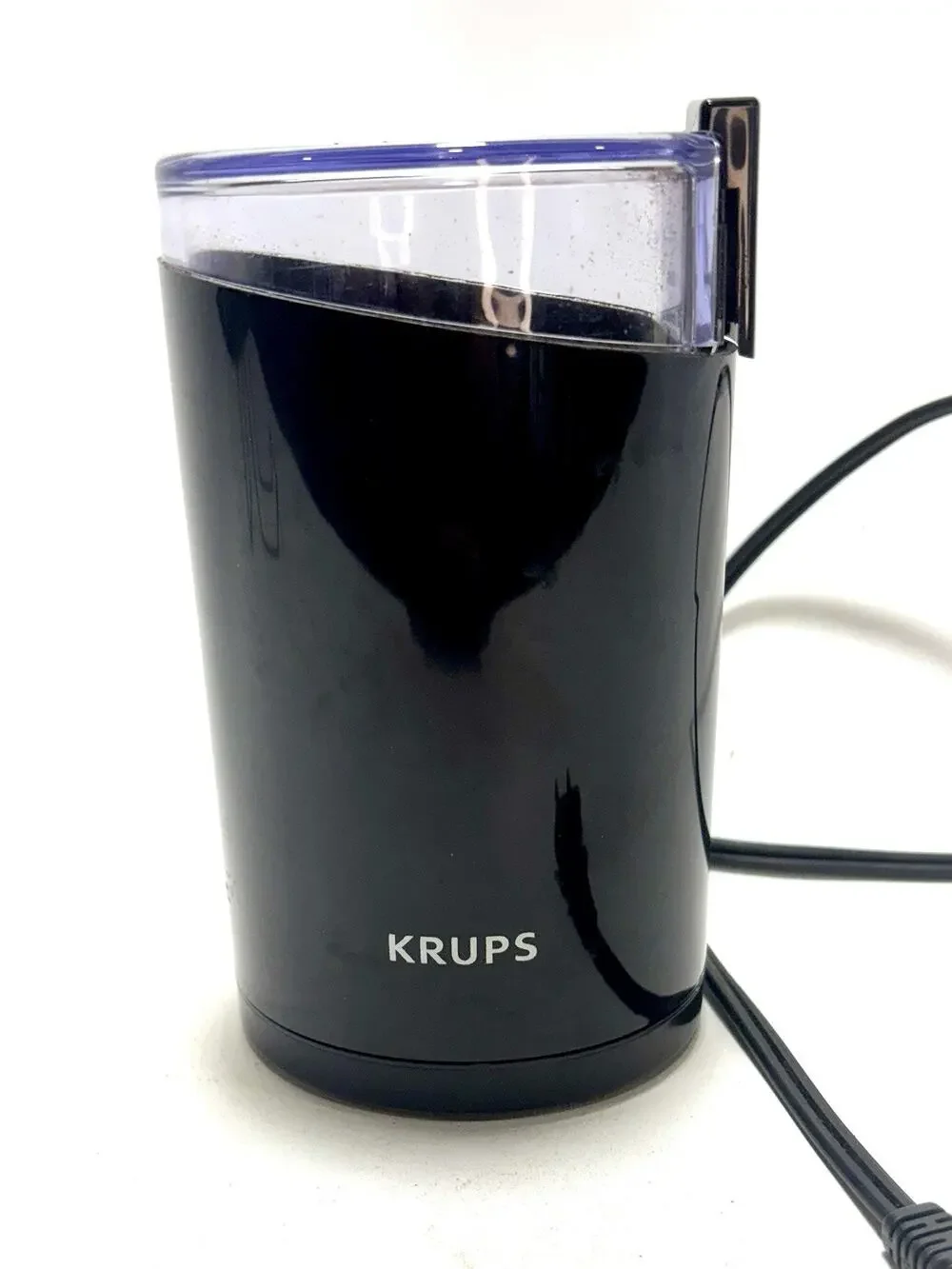 Krups Electric Coffee Spice Grinder Stainless Blade Black Tested Working